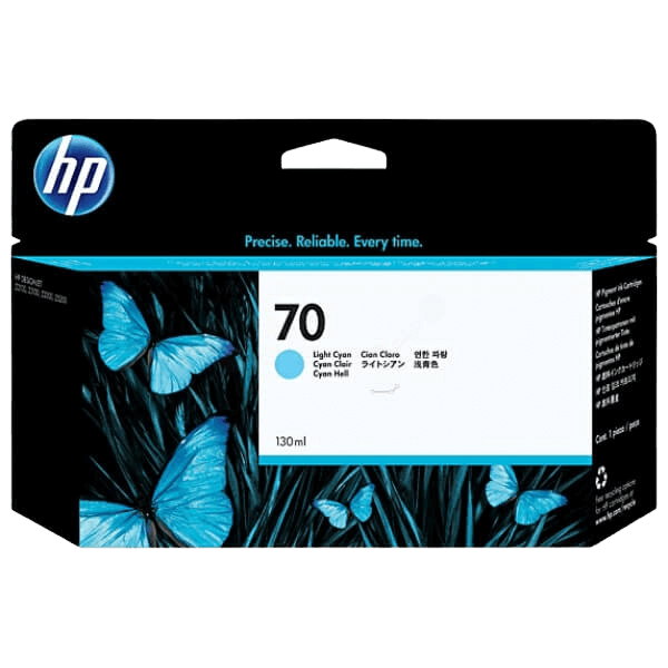HP 70 / C9390A ljus cyan bläckpatron - Original
