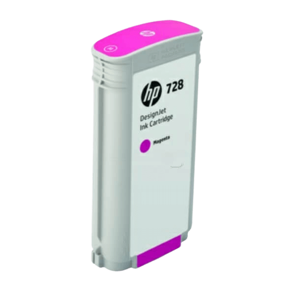 HP 728 / F9J66A magenta XL bläckpatron - Original