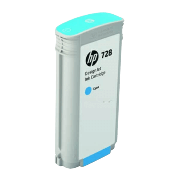 HP 728 / F9J67A cyan XL bläckpatron - Original