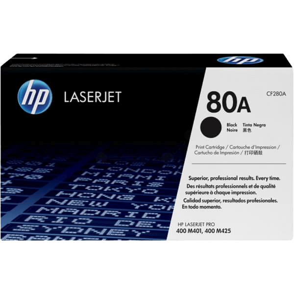 HP 80A / CF280A svart toner - Original