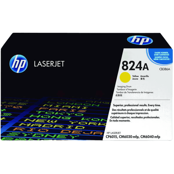 HP 824A / CB386A gul trumma - Tillbehör - Original