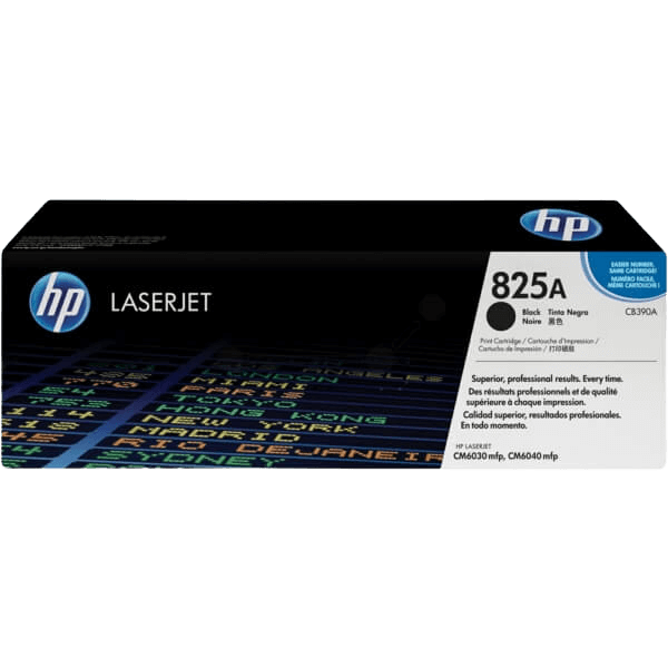 HP 825A / CB390A svart toner - Original