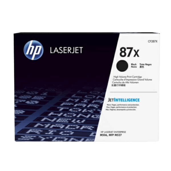 HP 87X / CF287X svart XL toner - Original