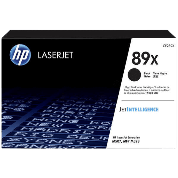 HP 89X / CF289X svart XL toner - Original