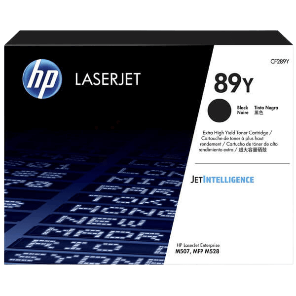 HP 89Y / CF289Y svart XXL toner - Original