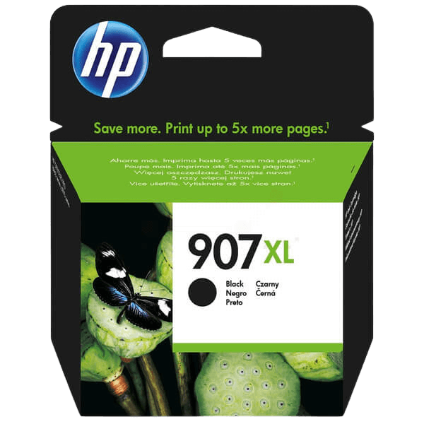 HP 907 / T6M19AE svart XXL bläckpatron - Original