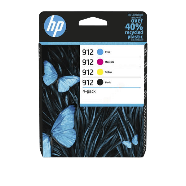 HP 912 / 6ZC74AE CMYK rabattpaket - Original
