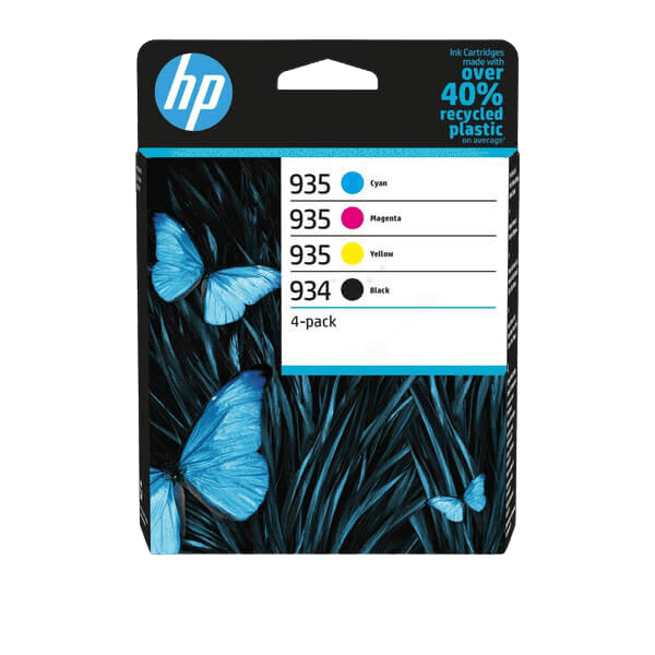 HP 934 + 935 / 6ZC72AE CMYK rabattpaket - Original