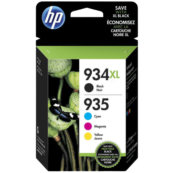 HP 934 + 935 / X4E14AE CMYK XL rabattpaket - Original