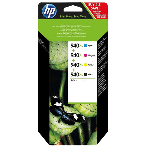 HP 940 / C2N93AE CMYK XL rabattpaket - Original