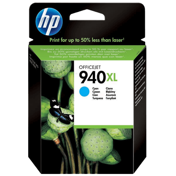 HP 940 / C4907AE cyan XL bläckpatron - Original