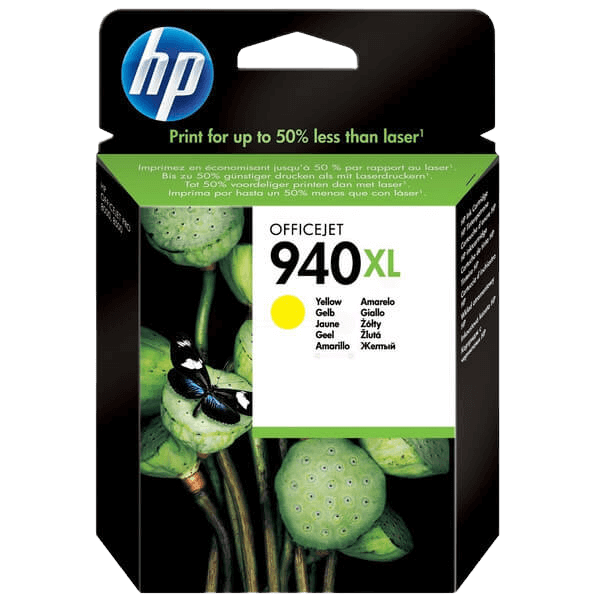 HP 940 / C4909AE gul XL bläckpatron - Original