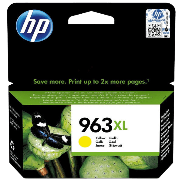 HP 963XL / 3JA29AE gul XL bläckpatron - Original