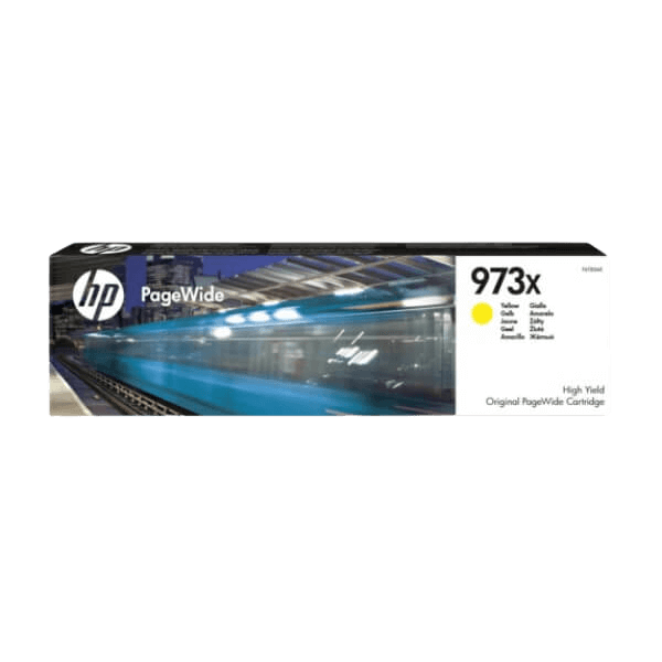 HP 973X / F6T83AE gul XL bläckpatron - Original