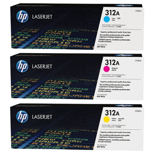 HP 312A / CF440AM CMY rabattpaket - Original