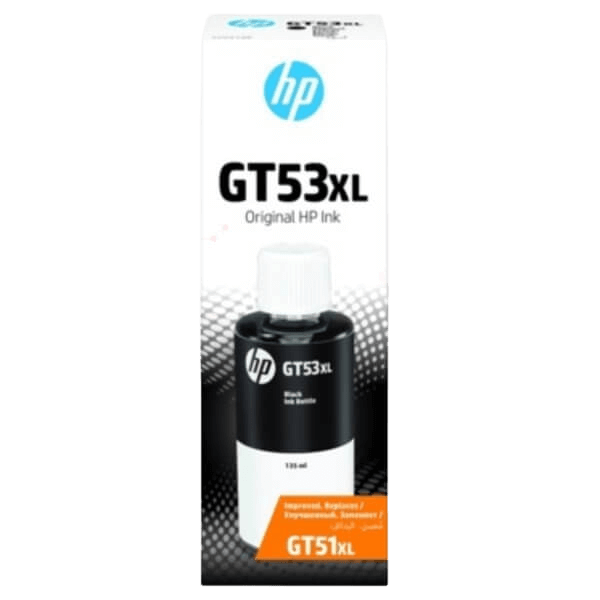 HP GT53BK / 1VV21AE svart bläck refill - Original