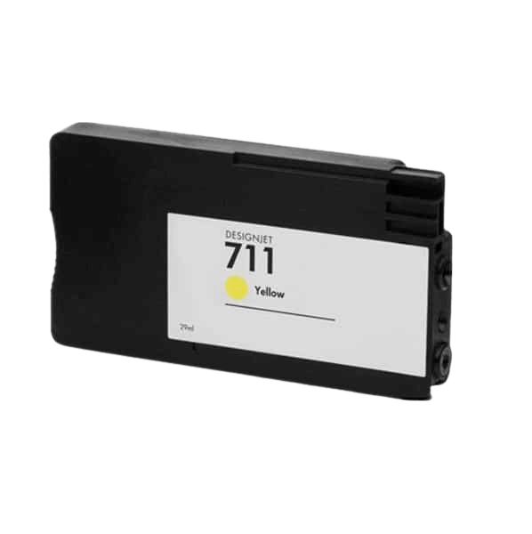 Kompatibel HP 711 / CZ132A gul bläckpatron