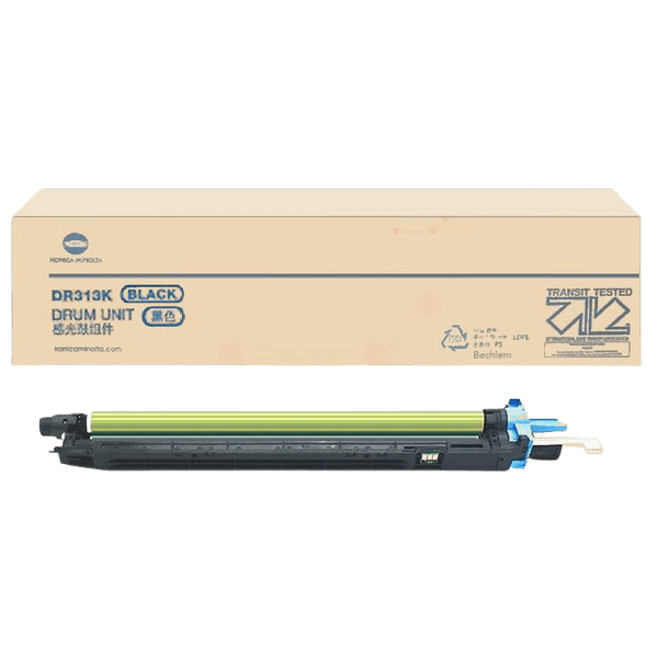 Konica Minolta DR-313 K / A7U40RD svart trumma - Tillbehör - Original