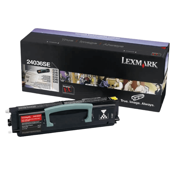 Lexmark 24016SE / 24036SE svart toner - Original