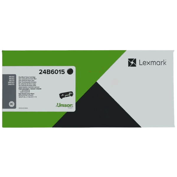 Lexmark 24B6015 svart toner - Original