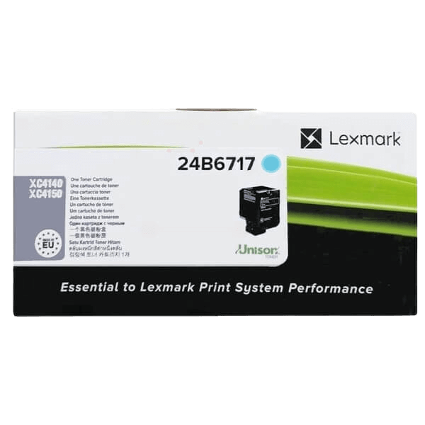 Lexmark 24B6717 cyan toner - Original