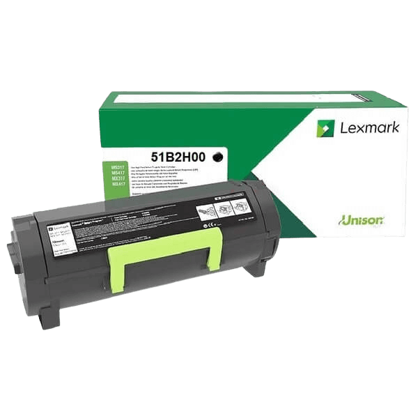 Lexmark 51B2H00 svart XL toner - Original