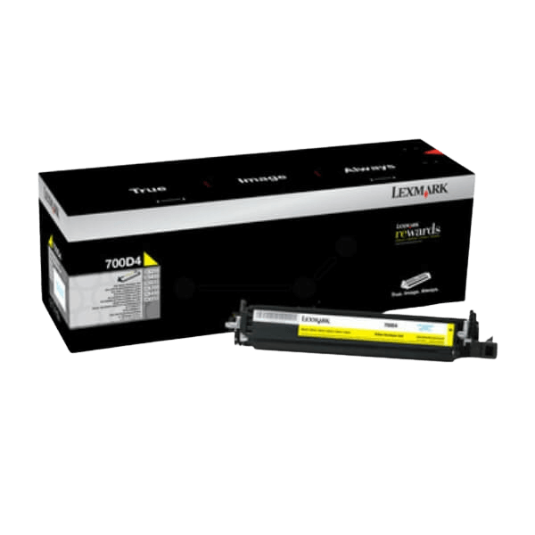 Lexmark 700D4 / 70C0D40 gul developer unit - Tillbehör - Original