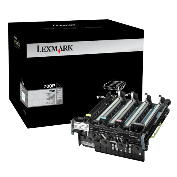 Lexmark 700P / 70C0P00 CMYK imaging unit - Tillbehör - Original