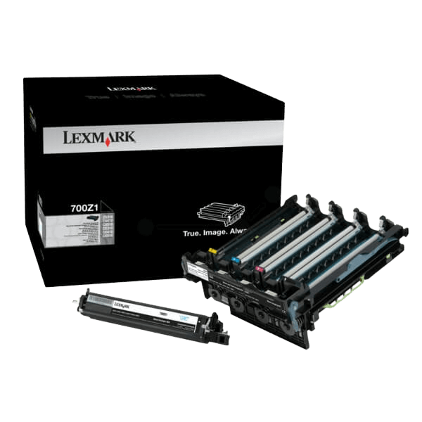 Lexmark 700Z1 / 70C0Z10 svart imaging unit - Tillbehör - Original