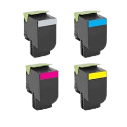 Lexmark 702H CMYK XL "välj själv" rabattpaket rabatt paket - Kompatibel