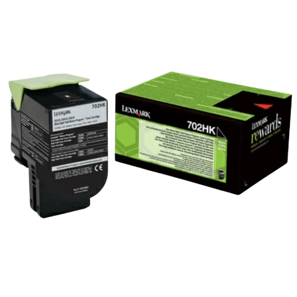 Lexmark 702HK / 70C2HK0 svart XL toner - Original