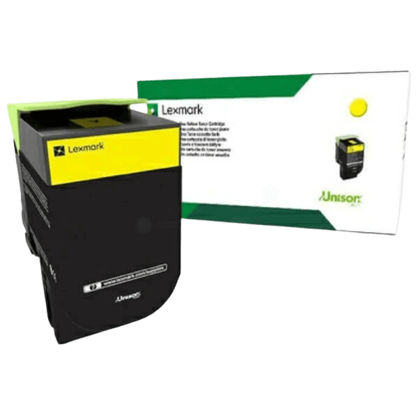 Lexmark 71B20Y0 gul toner - Original