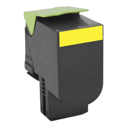 Lexmark 71B2HY0 gul XL toner - Kompatibel