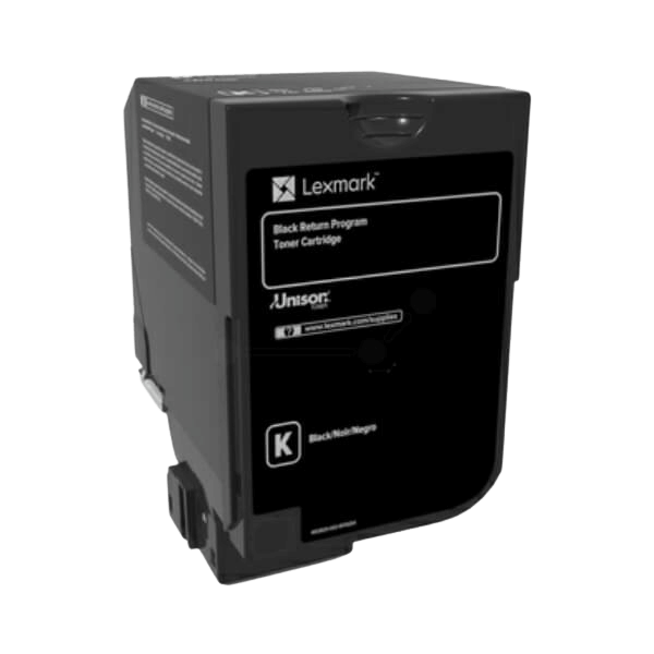 Lexmark 74C20K0 svart toner - Original