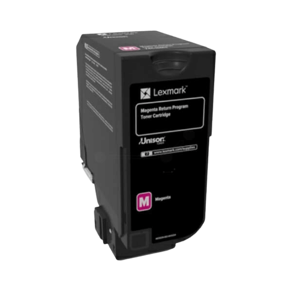 Lexmark 74C2SME magenta XL toner - Original