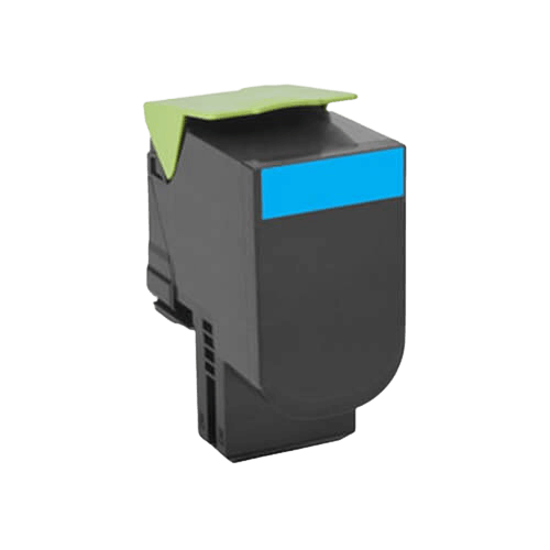 Lexmark 802HC / 80C2HC0 cyan XXL toner - Kompatibel