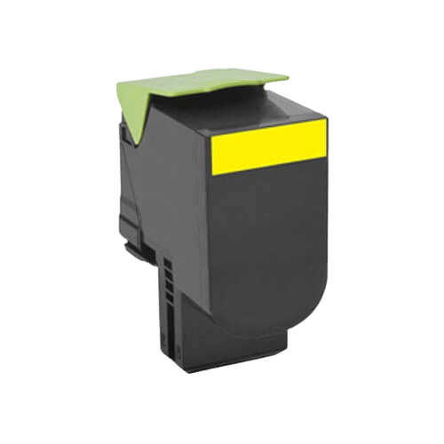 Lexmark 802HY / 80C2HY0 gul XXL toner - Kompatibel