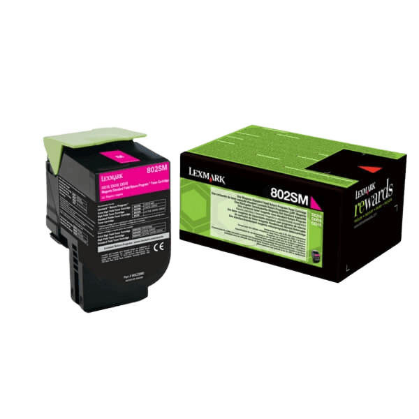 Lexmark 802SM / 80C2SM0 magenta XL toner - Original