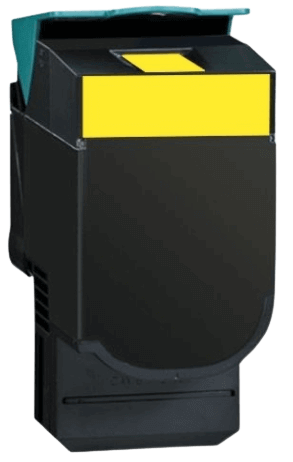 Lexmark C540 / C540H2YG gul toner - Kompatibel