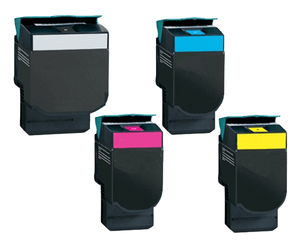 Lexmark C540 CMYK "välj själv" rabattpaket rabatt paket - Kompatibel