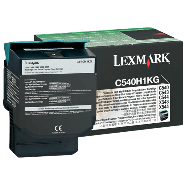 Lexmark C540H1KG svart toner - Original
