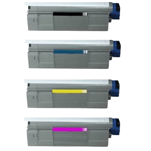 OKI 43865721 - 43865724 CMYK "välj själv" rabattpaket rabatt paket - Kompatibel