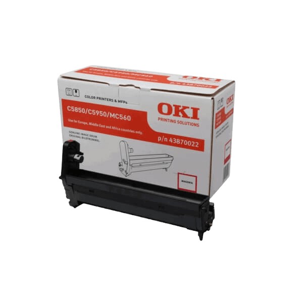 OKI 43870022 magenta trumma - Tillbehör - Original