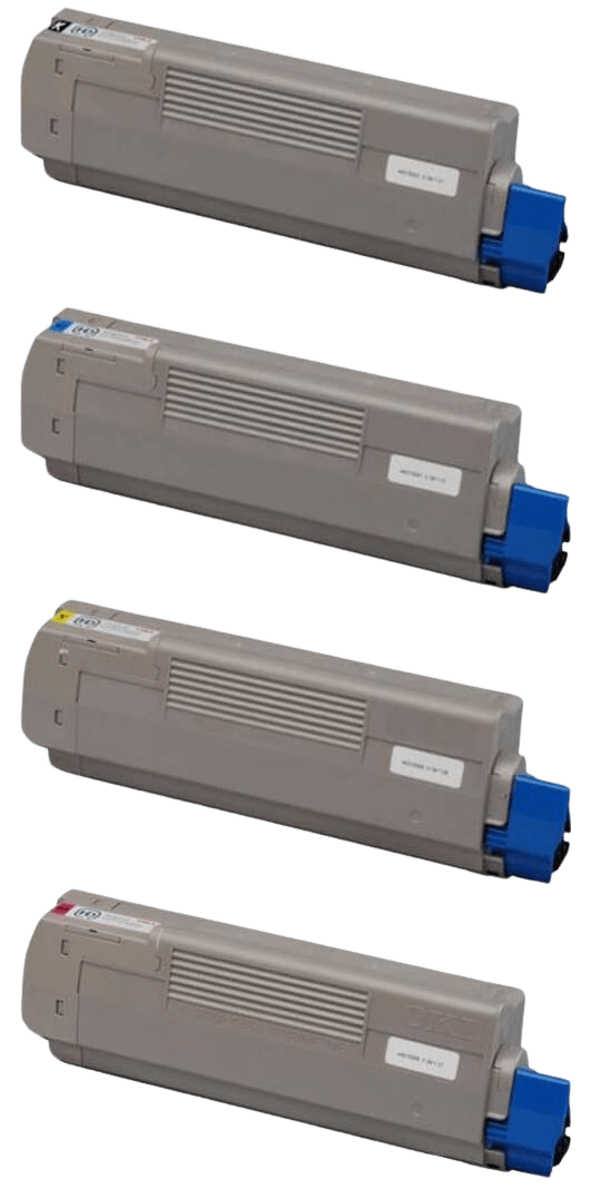 OKI 44315305 - 44315308 CMYK "välj själv" rabattpaket rabatt paket - Kompatibel