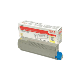OKI 46443101 gul XL toner - Original