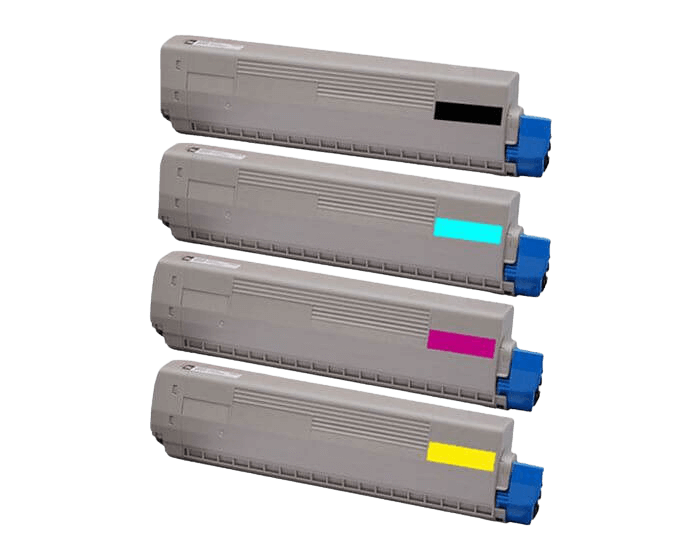 OKI 46490608 - 46490605 CMYK XL "välj själv" rabattpaket rabatt paket - Kompatibel