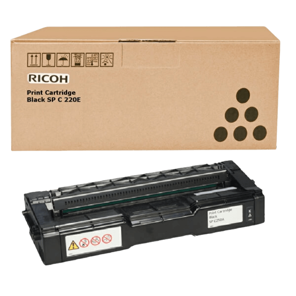 Ricoh 407543 svart toner - Original