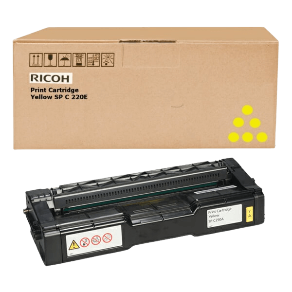 Ricoh 407546 gul toner - Original