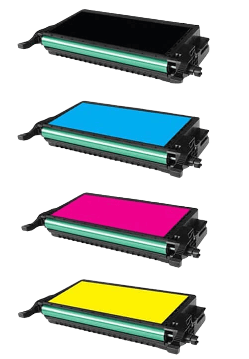 Samsung CLP-K660B - CLP-Y660B CMYK XL "välj själv" rabattpaket rabatt paket - Kompatibel